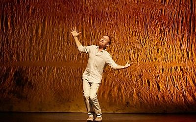 Aaron Davidman in 'Wrestling Jerusalem.' (Courtesy)