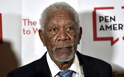 Actor Morgan Freeman attends the 2018 PEN Literary Gala in New York,  May 22, 2018. (Evan Agostini/Invision/AP)