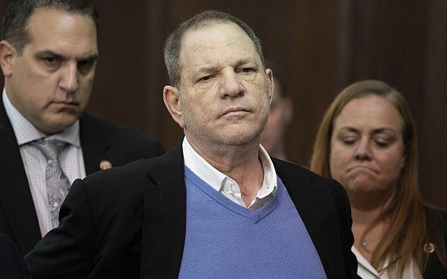 In this May 25, 2018 photo, Harvey Weinstein listens during a court proceeding in New York. (Steven Hirsch/New York Post via AP, Pool) In this May 25, 2018 photo, Harvey Weinstein listens during a court proceeding in New York. (Steven Hirsch/New York Post via AP, Pool)