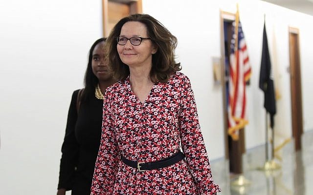 CIA Director nominee Gina Haspel walks to meetings on Capitol Hill in Washington, Monday, May 7, 2018. (AP Photo/Manuel Balce Ceneta) CIA Director nominee Gina Haspel walks to meetings on Capitol Hill in Washington, Monday, May 7, 2018. (AP Photo/Manuel Balce Ceneta)