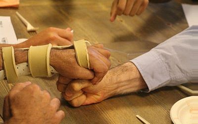 Israel's tech community gathers in Tel Aviv for 72 hours to find ways to help injured army veterans regain their dreams, May 2018 (Manela-Andlao)