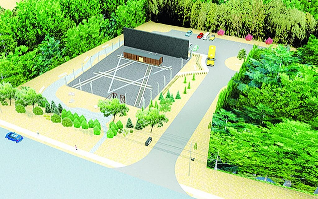 A mock up of the proposed memorial. (Courtesy)