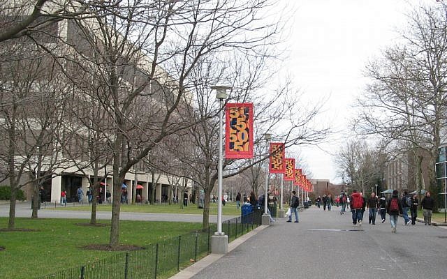 The main alley of the SUNY Stony Brook Campus in New York. (CC BY-SA 3.0 GK tramrunner229/Wikipedia) The main alley of the SUNY Stony Brook Campus in New York. (CC BY-SA 3.0 GK tramrunner229/Wikipedia)