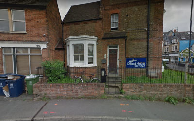 The Chabad student center in Oxford, UK. (Screen capture: Google Street View)