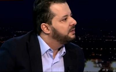 Mounir Batour, head of the Tunisia Liberal Party (Tunisna TV screenshot, courtesy MEMRI)