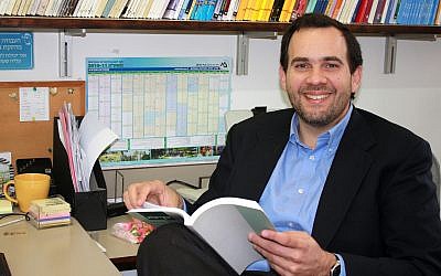 Bar-Ilan University Prof. Adam Ferziger, the director-designate for the new Impact Center for Research on Judaism in Israel and North America. (Courtesy)