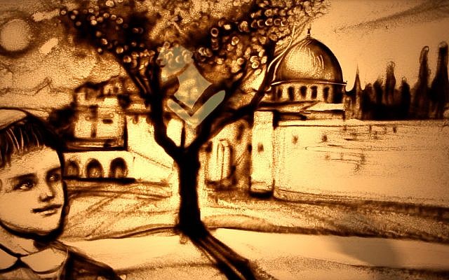 The tribute follows the image of a young boy through the centuries. (Courtesy)