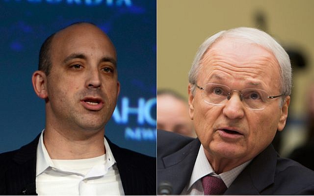 Jonathan Greenblatt, left, is the CEO of the Anti-Defamation League. Morton Klein, right, is the head of the Zionist Organization of America. (Getty Images via JTA) Jonathan Greenblatt, left, is the CEO of the Anti-Defamation League. Morton Klein, right, is the head of the Zionist Organization of America. (Getty Images via JTA)