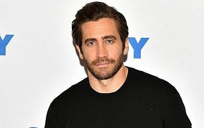 Jake Gyllenhaal at a talk at the 92nd Street Y in New York City, November 19, 2017. (Dia Dipasupil/Getty Images via JTA)