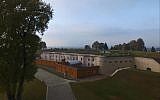 Lithuania's Ninth Fort, a 19th century bunker complex that the Nazis and their helpers turned into a camp and execution area. (Screen capture: YouTube)