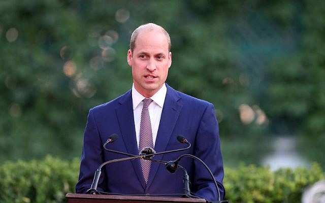 Britain's Prince William gives a speech during a birthday party in honor of his grandmother, Queen Elizabeth II, at the residence of the British ambassador in the Jordanian capital Amman on 24 June, 2018. (AFP PHOTO / AHMAD ABDO) Britain's Prince William gives a speech during a birthday party in honor of his grandmother, Queen Elizabeth II, at the residence of the British ambassador in the Jordanian capital Amman on 24 June, 2018. (AFP PHOTO / AHMAD ABDO)