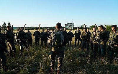 Israeli paratroopers take part in the US-led Swift Response exercise in Europe in June 2018. (Israel Defense Forces)