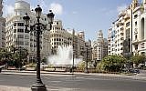 A view of the Modernisme Plaza of the City Hall of Valencia on 17 July 2010. 
(CC BY-SA Wikimedia commons/PMRMaeyaert)