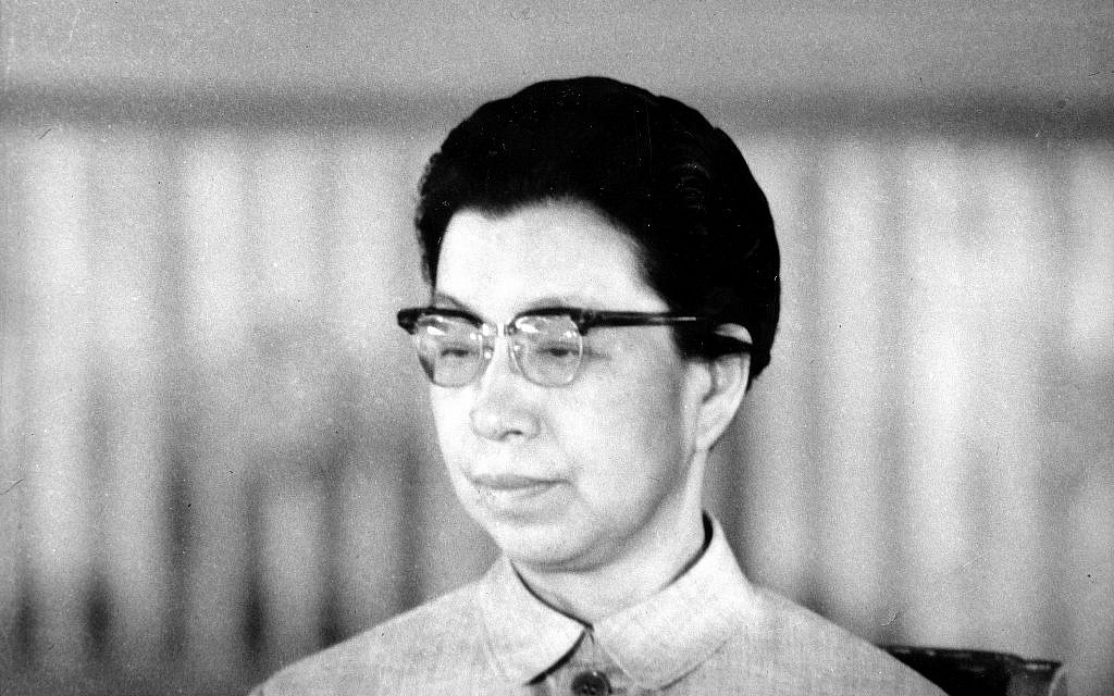 This 1972 file photo shows Jiang Qing, Chairman Mao Tse-tung's third wife.  (AP Photo)