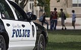 Illustrative: A US police car in Green Bay, Wisconsin. (AP Photo/Morry Gash)