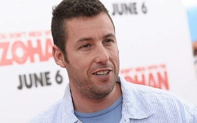 Actor Adam Sandler attends the 'You Don't Mess With The Zohan' premiere at the Ziegfeld Theater on Wednesday, June 4, 2008 in New York. (AP Photo/Evan Agostini)