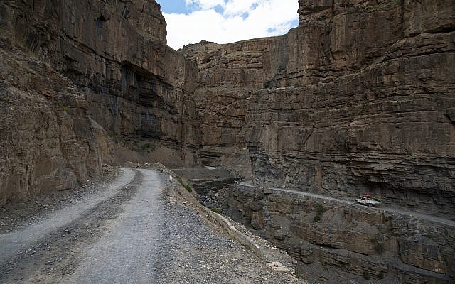 In this August 15, 2016, illustrative photo, a car drives along a mountain road that leads to Spiti Valley, a remote Himalayan valley situated at 4000 meter above sea level, India. (AP Photo/Thomas Cytrynowicz) In this August 15, 2016, illustrative photo, a car drives along a mountain road that leads to Spiti Valley, a remote Himalayan valley situated at 4000 meter above sea level, India. (AP Photo/Thomas Cytrynowicz)