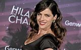 Noa Tishby arrives at the Hilarity For Charity 3rd Annual Los Angeles Variety Show on Oct. 17, 2014, in Los Angeles. (Photo by Richard Shotwell/Invision/AP)