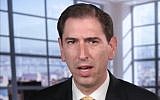 Screen capture from video of New York City councilman Chaim Deutsch. (YouTube)