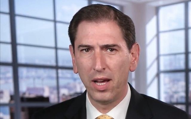 Screen capture from video of New York City councilman Chaim Deutsch. (YouTube) Screen capture from video of New York City councilman Chaim Deutsch. (YouTube)