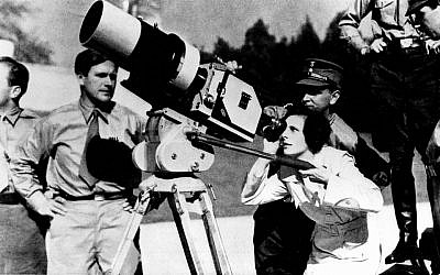 Leni Riefenstahl directs 'Olympia,' based on the 1936 Olympic Games in Berlin, Germany (public domain)
