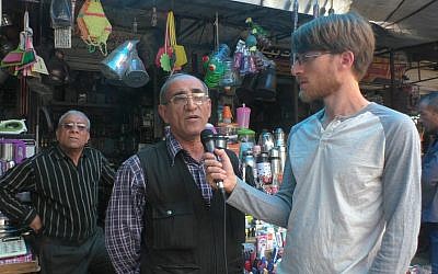 Mustafa hopes that the Jewish of Qamishli, Syria will be able to return once the radical Islamist factions are gone. (Ziv Genesove/ Times of Israel)