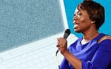 Embattled MSNBC host Joy Reid (Photo illustration by Charles Dunst/Source: Getty Images via JTA)