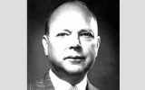 The official portrait of American diplomat James Rives Childs, who helped save 1,200 Jews during the Holocaust.