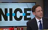 NICE Ltd. CEO Barak Eilam. (CNBC/screenshot)