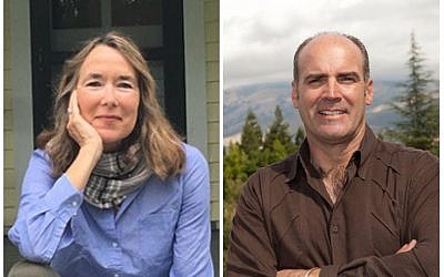 Leslie Cockburn, left, and John Fitzgerald have spurred controversy with their congressional bids. (Campaign websites)