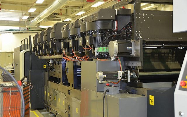 A Landa Digital Printing System S10 Nanographic Printing Press (courtesy Landa Digital Printing)
