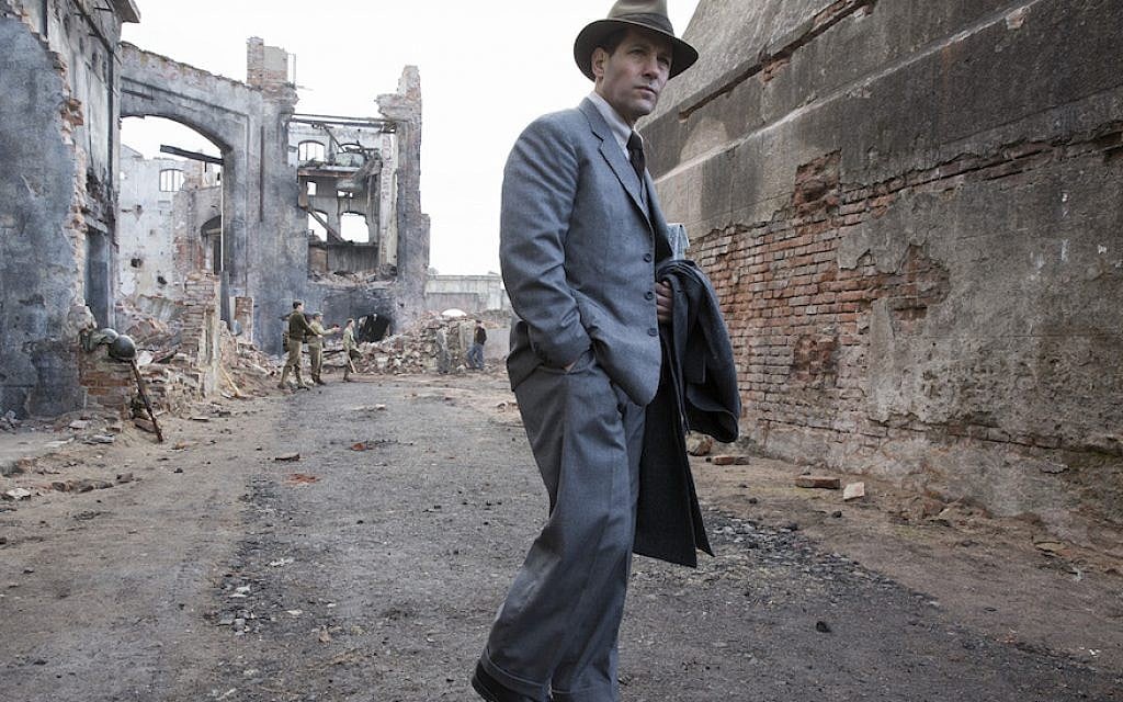 Paul Rudd plays Moe Berg in 'The Catcher Was a Spy.' (Courtesy of IFC Films/via JTA) Paul Rudd plays Moe Berg in 'The Catcher Was a Spy.' (Courtesy of IFC Films/via JTA)