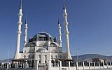 The Hala sultan mosque in Haspolat (called Mia Milia by Greek Cypriots), in the self-proclaimed Turkish Republic of Northern Cyprus (TRNC), July 5, 2018. (Matthieu CLAVEL/AFP)
