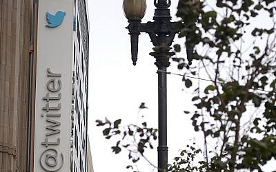 This  photo taken on July 26, 2018, shows the exterior of Twitter headquarters in San Francisco, California. Twitter shares took a pounding Friday as a warning of a shrinking user base overshadowed news of a third straight quarterly profit. ( AFP PHOTO / GETTY IMAGES NORTH AMERICA / JUSTIN SULLIVAN)