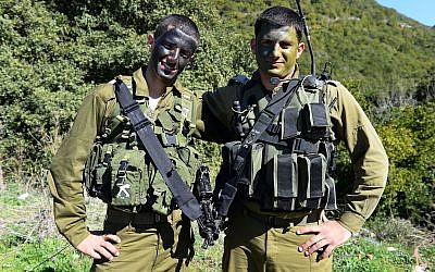 IDF officer Amir Jamal (L), a member of Israel's Druze minority community. (Israel Defense Forces/Flickr/CC BY-NC 2.0)