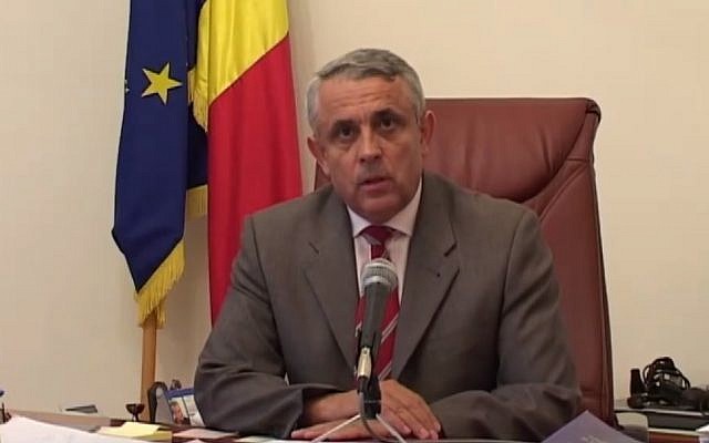 Screen capture from video of Romanian Agriculture Minister Petre Daea. (YouTube) Screen capture from video of Romanian Agriculture Minister Petre Daea. (YouTube)