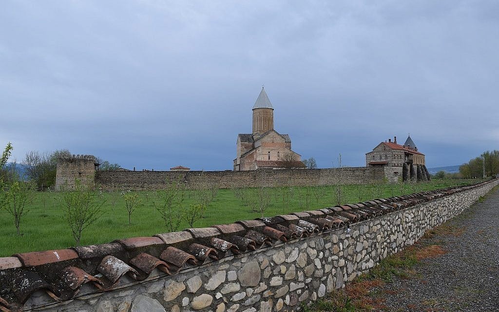 Alaverdi monastery and winery in the Republic of Georgia. (Courtesy Kevin Begos)