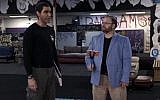 Sacha Baron Cohen as 'Erran Morad,' and Georgia State Rep. Jason Spencer (YouTube screen capture)