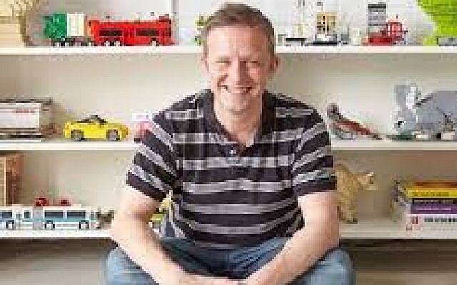 Lego artist Sean Kenney uses only Lego to create his sculptures, currently on display at the Tel Aviv port (Courtesy Sean Kenney)