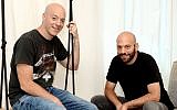Oudi and Roy Antebi, the founders of Israeli startup Redkix, which was sold to Facebook for an undisclosed amount on July 26, 2018 (Courtesy)