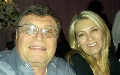 Sergio Kowensky (left), the head of Likud South Africa who was killed in Johannesburg, South Africa. (Courtesy)