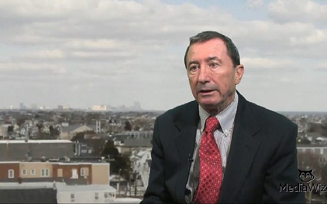 Seth Grossman, Jewish Republican congressional candidate for New Jersey’s 2nd District in March 2018. (Screen capture: YouTube) Seth Grossman, Jewish Republican congressional candidate for New Jersey’s 2nd District in March 2018. (Screen capture: YouTube)