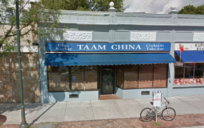 A view of Taam China in Brookline, Mass. (Google Maps via JTA)