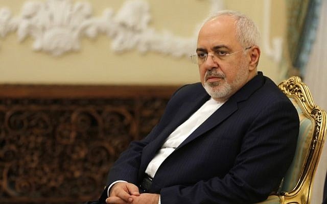 Iranian Foreign Minister Mohammad Javad Zarif listens during a meeting between the Iranian president and the North Korean foreign minister in the capital Tehran on August 8, 2018. (AFP PHOTO / ATTA KENARE) Iranian Foreign Minister Mohammad Javad Zarif listens during a meeting between the Iranian president and the North Korean foreign minister in the capital Tehran on August 8, 2018. (AFP PHOTO / ATTA KENARE)