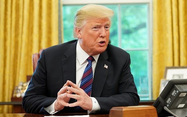 US President Donald Trump speaks in the Oval Office at the White House on August 27, 2018 in Washington,DC (AFP PHOTO / Mandel NGAN) US President Donald Trump speaks in the Oval Office at the White House on August 27, 2018 in Washington,DC (AFP PHOTO / Mandel NGAN)