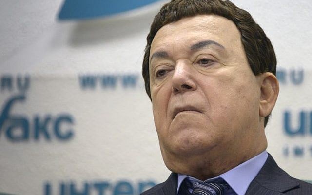 In this file photograph taken on October 1, 2013, Russian singer and lawmaker Iosif Kobzon attends a press conference in Moscow. (AFP PHOTO / Alexander NEMENOV) In this file photograph taken on October 1, 2013, Russian singer and lawmaker Iosif Kobzon attends a press conference in Moscow. (AFP PHOTO / Alexander NEMENOV)