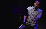 Anthony Russell started studying to perform in Yiddish in 2011. (Max Eicke via JTA)