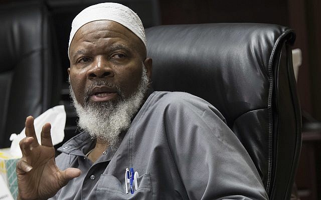 Imam Siraj Wahhaj speaks to reporters, August 9, 2018, in New York. (AP Photo/Mary Altaffer) Imam Siraj Wahhaj speaks to reporters, August 9, 2018, in New York. (AP Photo/Mary Altaffer)