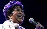 In this photo from November 21, 2008, Aretha Franklin performs at the House of Blues in Los Angeles. (AP Photo/Shea Walsh, file)