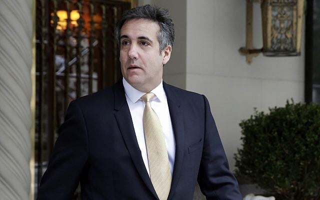 Michael Cohen, former personal lawyer to US President Donald Trump, leaves his apartment building, in New York, Tuesday, August 21, 2018. (AP Photo/Richard Drew) Michael Cohen, former personal lawyer to US President Donald Trump, leaves his apartment building, in New York, Tuesday, August 21, 2018. (AP Photo/Richard Drew)